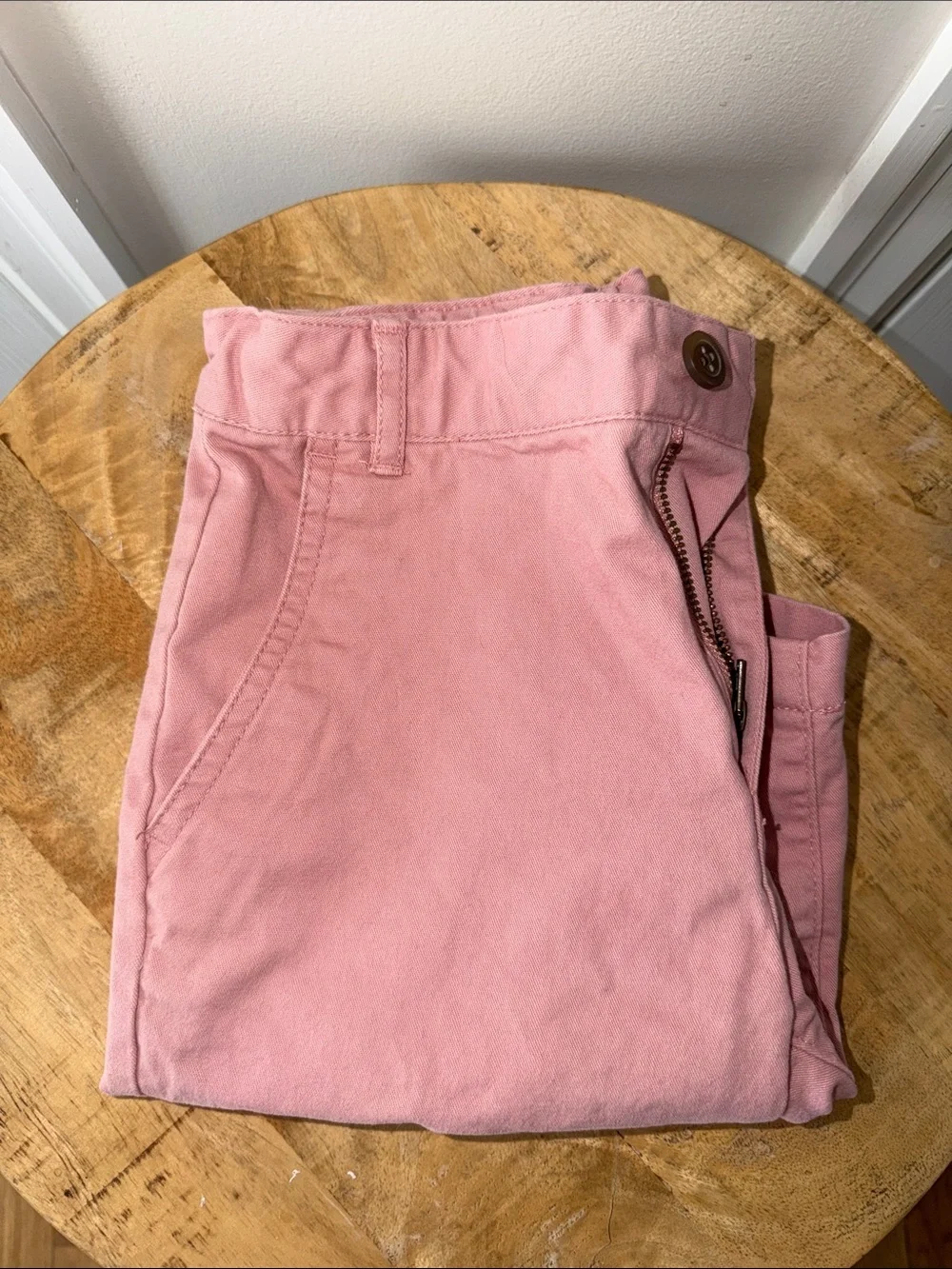 Old Navy Boys Mauve Pink Chino Bermuda Shorts